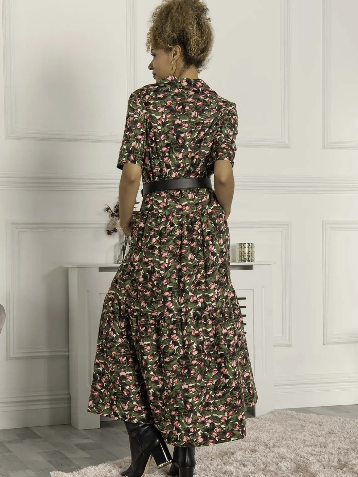 Andora Printed Maxi Dress, Floral Multi