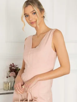 Jolie Moi Cressida Shift Dress, Pink