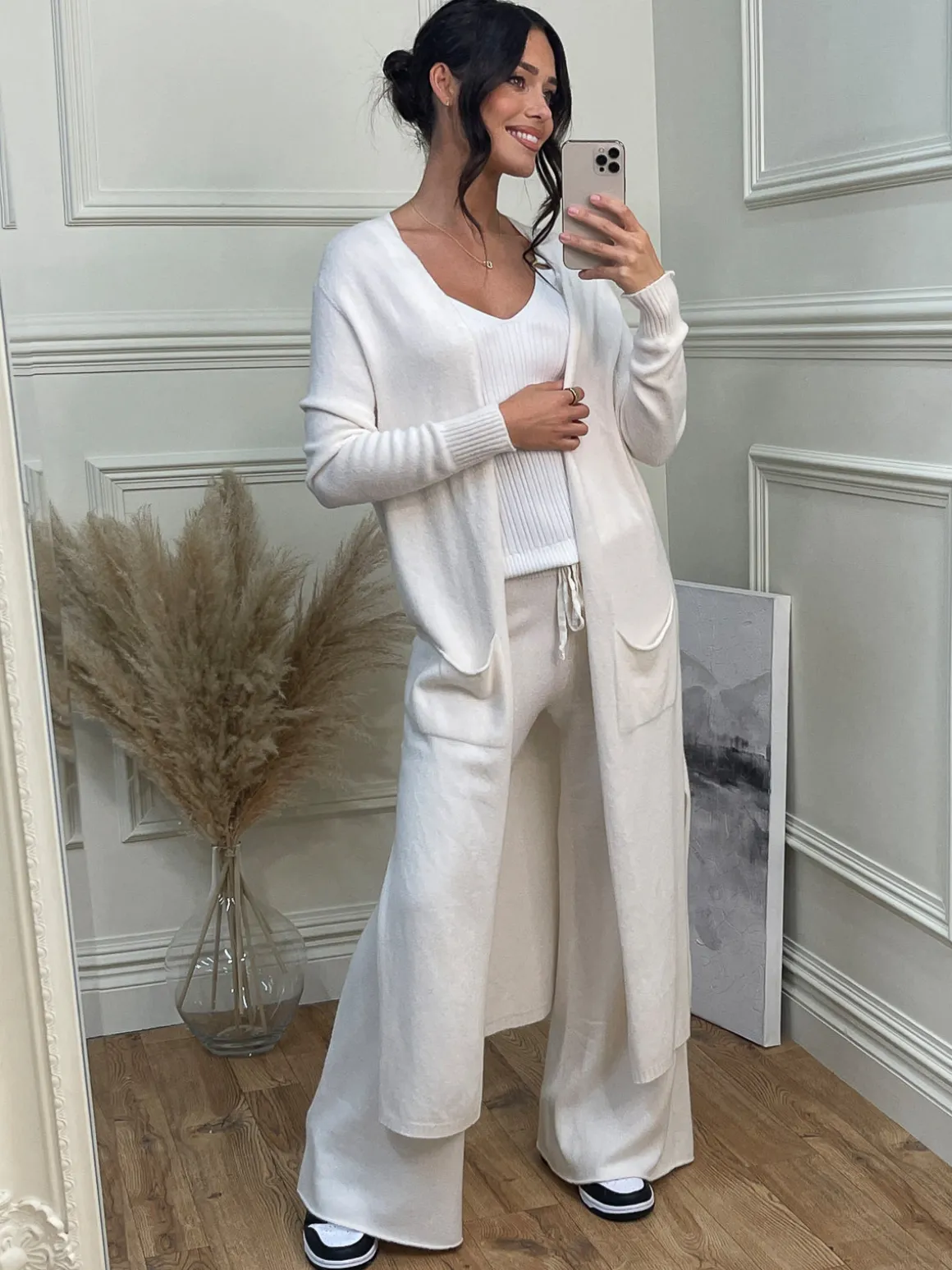 Made In Italy Soft Knit Longline Maxi Cardigan, Calce