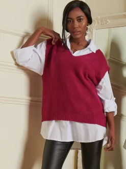 Oversized Cotton Shirt, White